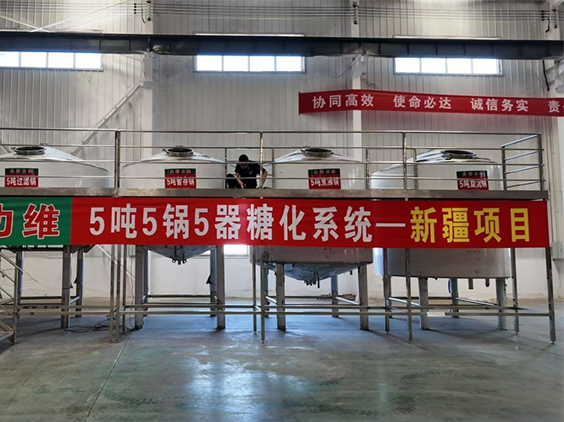 盐都精酿啤酒设备厂—5吨精酿啤酒设备—新疆项目